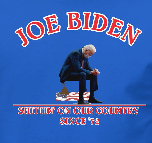 Biden Shittin Men's classic tee