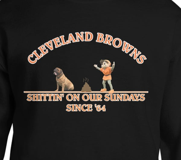 Browns Shittin on our Sundays Short-Sleeve Unisex T-Shirt