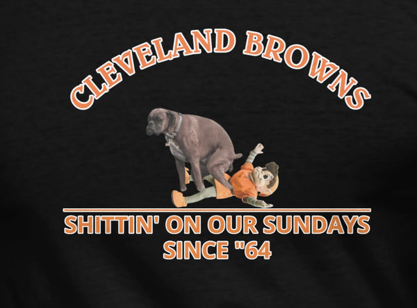 Browns Shittin on Elf Short-Sleeve Unisex T-Shirt