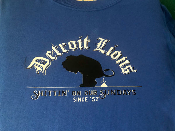 Shittin on our Sundays T-Shirt (Blue)