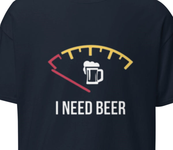 "I Need Beer" Men's classic tee