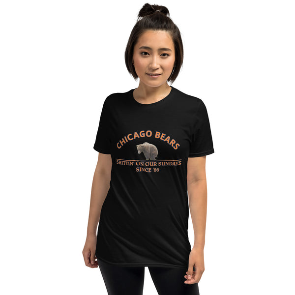 Bears...Shittin on our Sundays.  Short-Sleeve Unisex T-Shirt