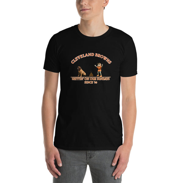 Browns Shittin Since 99 Short-Sleeve Unisex T-Shirt