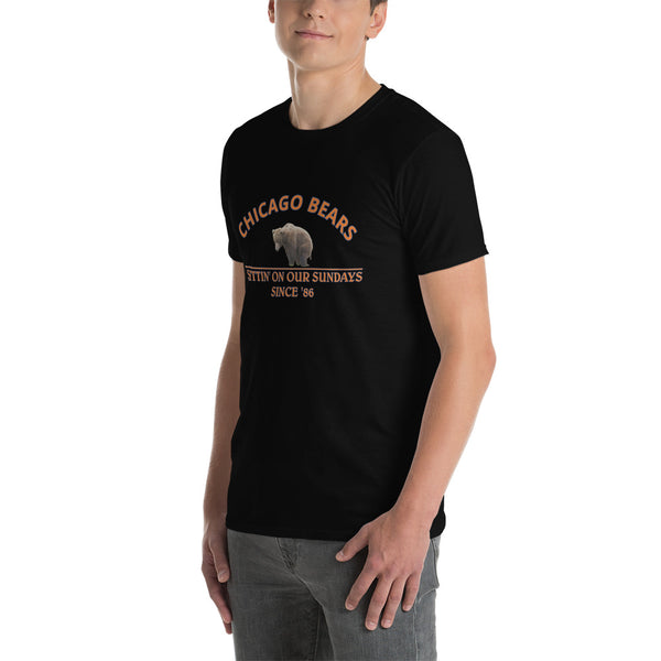 Bears...Shittin on our Sundays.  Short-Sleeve Unisex T-Shirt