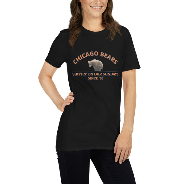 Bears...Shittin on our Sundays.  Short-Sleeve Unisex T-Shirt