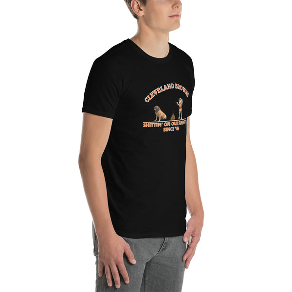 Browns Shittin on our Sundays Short-Sleeve Unisex T-Shirt