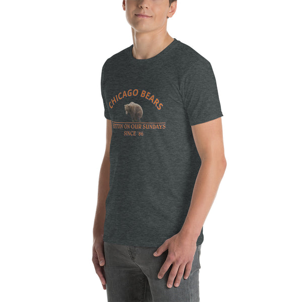 Bears...Shittin on our Sundays.  Short-Sleeve Unisex T-Shirt