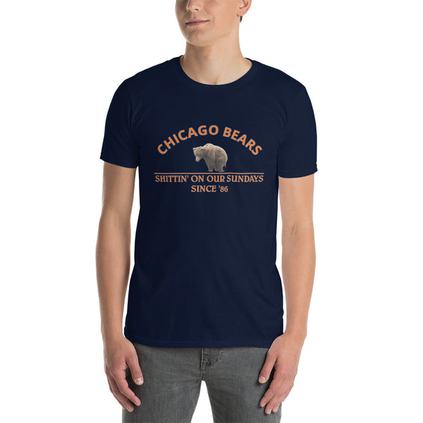 Bears...Shittin on our Sundays.  Short-Sleeve Unisex T-Shirt