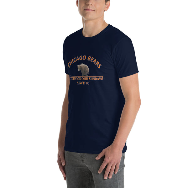 Bears...Shittin on our Sundays.  Short-Sleeve Unisex T-Shirt