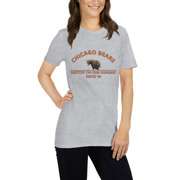 Bears...Shittin on our Sundays.  Short-Sleeve Unisex T-Shirt