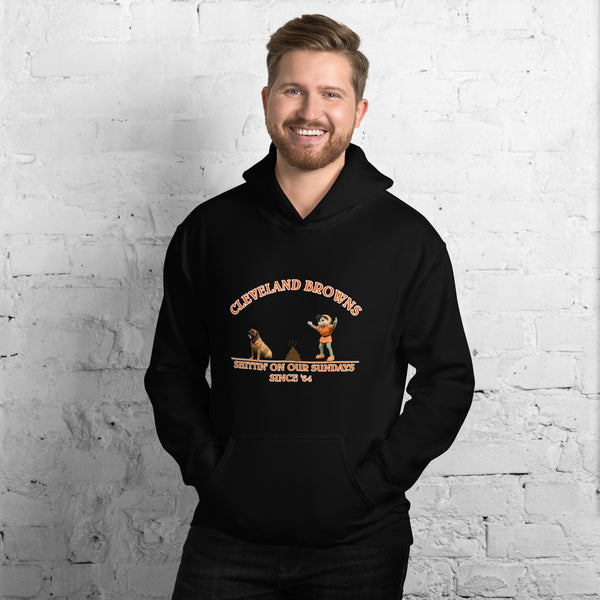 Browns Shittin Unisex Hoodie